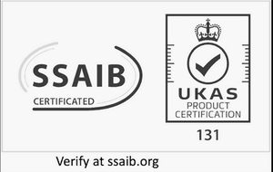 SSAIB Certificated — UKAS Product Certification 131